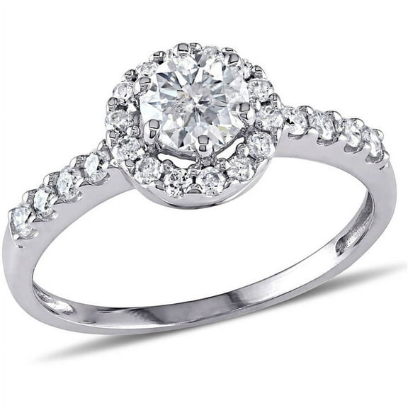 Everly Women's Diamond White Gold Engagement Ring