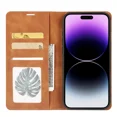 thumbnail image 2 of For Samsung A25 phone protective case, premium PU leather protective cover, TPU bumper, with card holder bracket, hidden magnetic suction shock-absorbing flip wallet protective cover, 2 of 5
