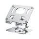 thumbnail image 3 of Soporte plegable para tableta Soporte para portátil Soporte para teléfono celular Estante Artesanía fina Conveniente Rotación ajustable de 360  degree para Plata, 3 of 8