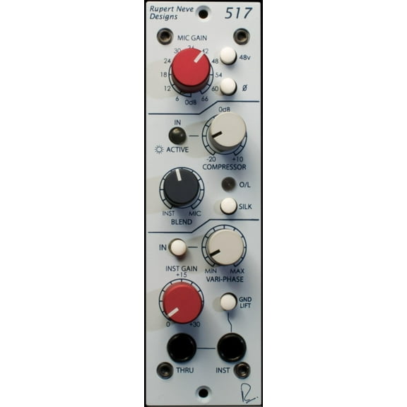 Rupert Neve Designs Portico 517: 500 Series Mic Pre / DI / Comp