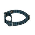 thumbnail image 3 of Country Brook Petz® Navy Plaid Martingale Dog Collar and Leash, Small, 3 of 5