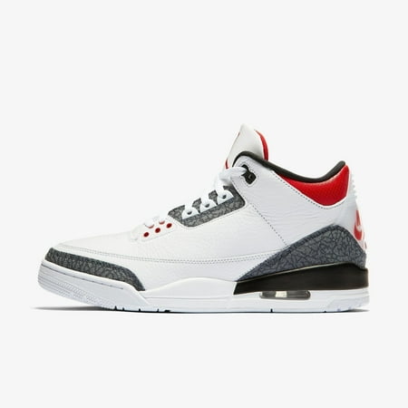 (Men's) Air Jordan 3 Retro SE 'Denim Fire Red' (2020) CZ6431-100