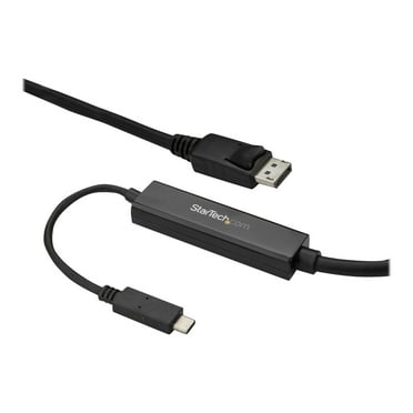 StarTech.com 3m / 10 ft USB C to DisplayPort Cable - USB-C to DP Cable - 4K 60Hz - Black