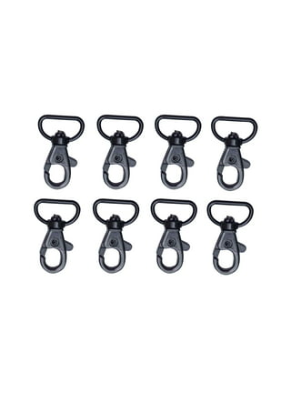 uxcell Swivel Clasps Snap Hook, Star Shape Colorful Lobster Claw Clasp for  Keychains, DIY Crafting, White, 8Pcs