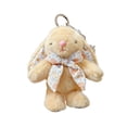 thumbnail image 2 of Llavero de peluche con lazo, colgante de peluche suave para bolsas, regalo de Pascua y decoración para llaves del coche, 2 of 6