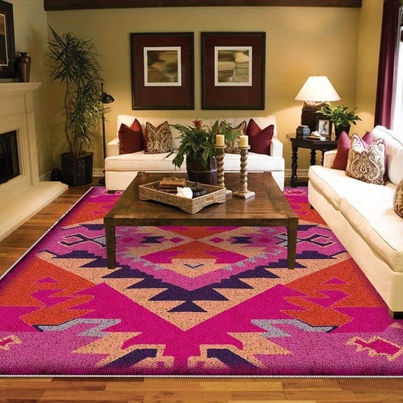 6.5'x10' carpet floor mats washable carpet for living room checkered area rug soalmost area rug western area rug