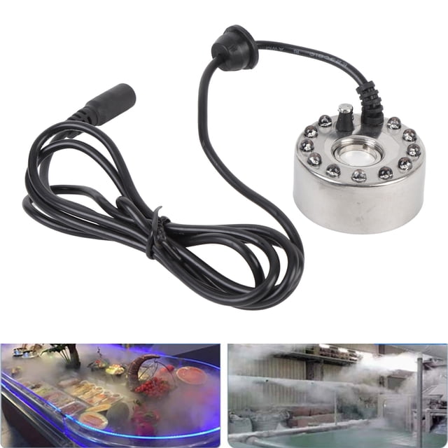 Atomizador De La Fuente De Agua De La Niebla Del Fabricante De Niebla LED, Producción Sustancial De Niebla De Más De 350 Ml Cada H Para Estanques, Tanques De Agua, Ambiente De