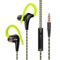 thumbnail image 2 of Methold Auricular deportivo Fitness Auricular impermeable con cable Control con cable Aislamiento de ruido Type11 NO11, 2 of 6