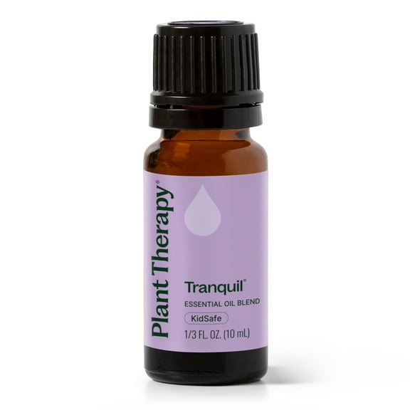 Plant Therapy Tranquil Essential Oil Blend - Peace & Calming Blend 100% Pure, Undiluted, Natural Aromatherapy 10 mL (1/3 oz)