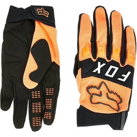 Fox Racing Mens Dirtpaw Motocross Glove Fluorescent Orange Large