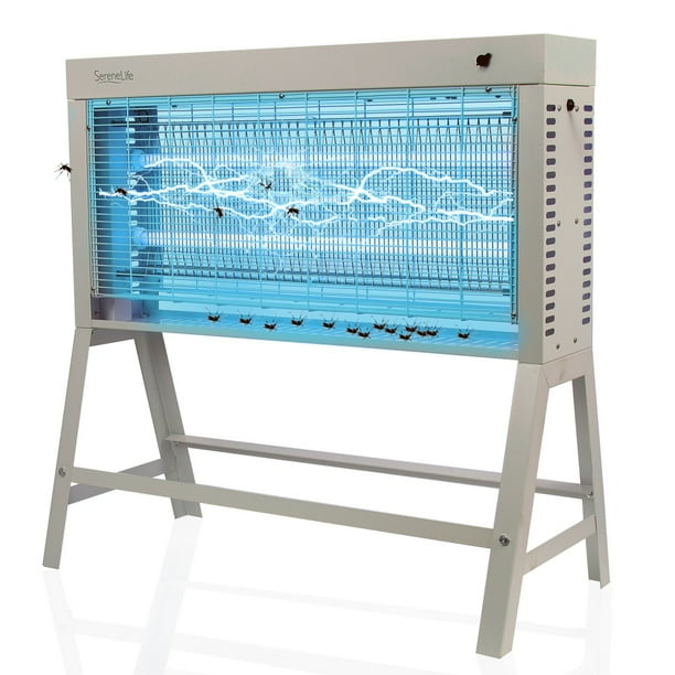 SereneLife PSLBZ75 WideCoverage Electric Bug Zapper Indoor/Outdoor