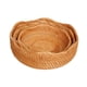 thumbnail image 4 of Canasta de frutas de ratán de 3 partes, cesta de servicio de pan, caparazón de almacenamiento que ahorra espacio para hotel de té, granja, tolera de f, 4 of 9