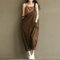 thumbnail image 1 of Combinaisons Amples pour Femmes Salopettes Oversize Pantalons de Mode à Lanières, 1 of 3
