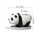 thumbnail image 3 of Macetas de cerámica con forma de animal para suculentas, adorable maceta de interior con forma de panda y bandeja., 3 of 6