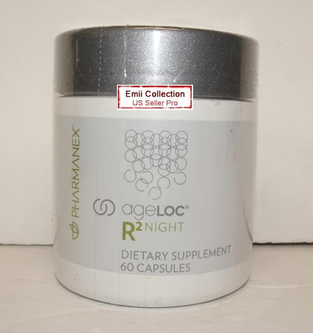 Nu Skin Nuskin Pharmanex ageLOC R2 Night 60 Capsules Sealed (Single