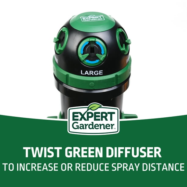 Expert Gardener 3700 sq ft Pulsating Spike Gear Drive Lawn