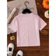 thumbnail image 2 of Camiseta de manga corta de verano para niña - Top informal elástico blanco con estampado gráfico de Ciao Bella de rodajas de limón, cuello redondo para jugar al aire libre, actividades deportivas di, 2 of 6