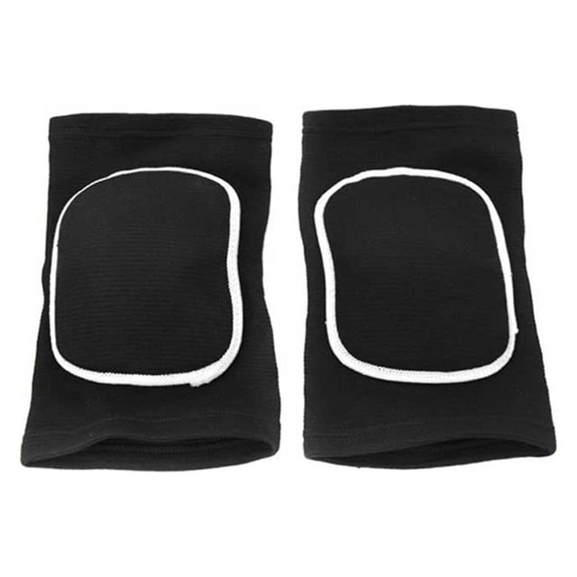 ZLight 1 Pair Compression Knee Pads Elastic Basketball Volleyball Tennis Brace Support Practice Protector Supplies Children L