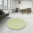 thumbnail image 4 of Ahgly Company Machine Washable Indoor Square Contemporary Avocado Green Area Rugs, 3' Square, 4 of 7