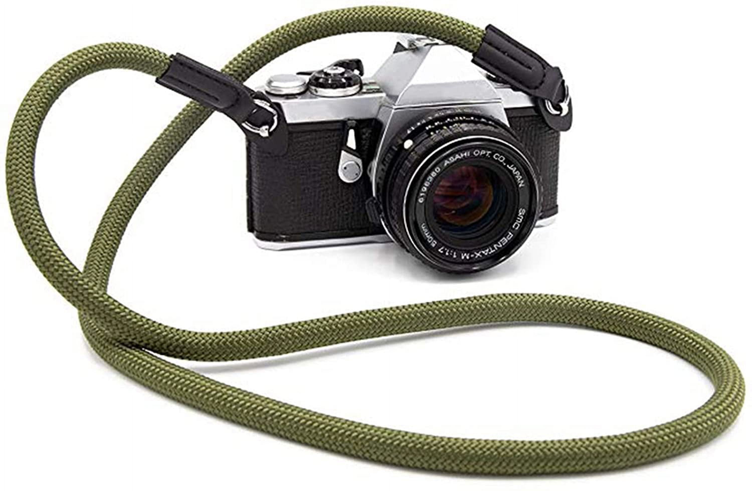 Foto Speed 100 Cm Kameragurt Aus Nylon & Leder – Elastisch & Kratzsicher Für Systemkameras