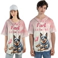 thumbnail image 4 of Every Fart is Love Note Australian Cattle Dog Guilty Face Happy Valentine's All Over Print 3D Baseball Shirt Heeler Lover Gifts Softball Sport - 01016, 4 of 6