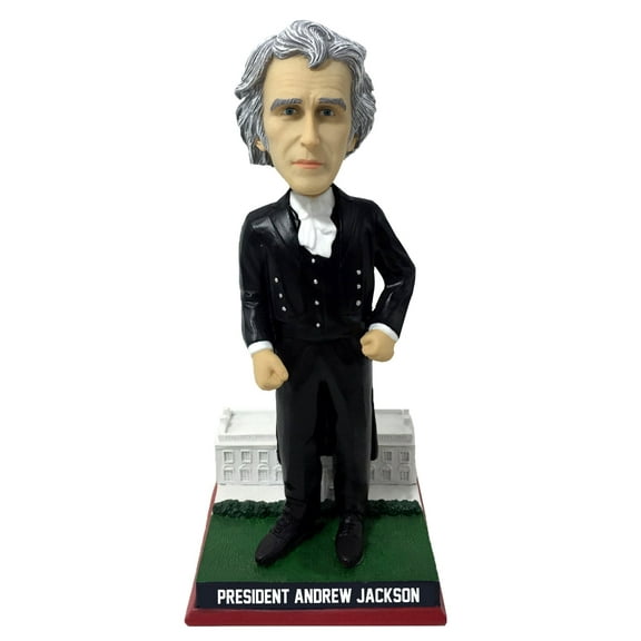 Andrew Jackson White House Base President Bobblehead Numbered to 1,828