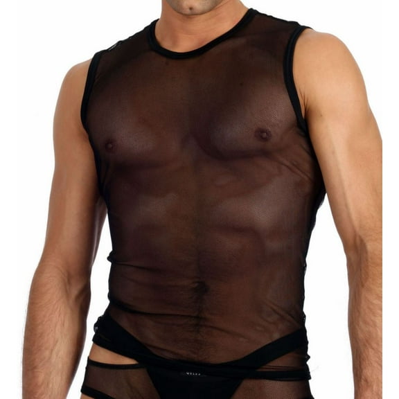 Men's Gregg Homme 85022 X-Rated Maximizer Muscle Tank (Black XL)