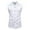 White, variant on BADHUB Men's Button Down Sleeveless Shirts Nightclub Slim Solid Color Lapel Tank Tops with Pockets White M
