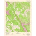 thumbnail image 3 of USGS 15x18 Black Modern Framed Museum Art Print Titled - Penon Blanco Peak California Quad - USGS 1962, 3 of 5