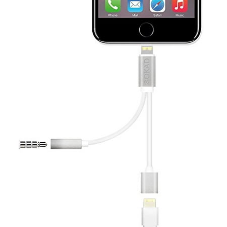 - IPhone 7 / 7 Plus 2 in 1 Lightning Charging Port Extension Cable 3.5mm Headphone Adapter and for Apple Devices Converter and Audio Jack,No Music Control, Not Suitable for IOS10.3 System