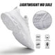 thumbnail image 4 of Zapatillas de tenis EGMPDA para hombre, para correr, blancas, talla 40-46, 4 of 7
