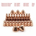 thumbnail image 1 of 45Pcs Plasma Electrode Nozzle 220673 220669 220671 for 45 Cutter Torch, 1 of 6