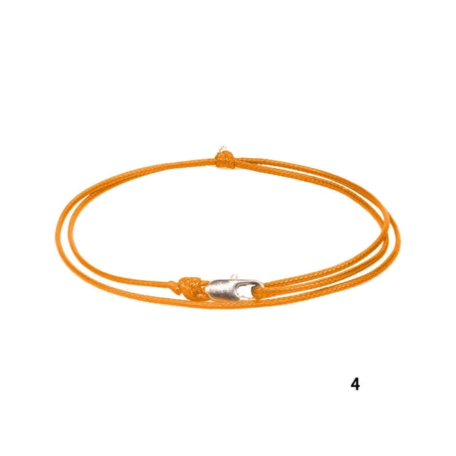 Ruiboury Bracelet Rope Lightweight Multi Color Chain Bracelets Charming Simple Unisex Fashion Jewelry Birthday Gift Travel Type 4