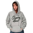 thumbnail image 3 of Shopaholic Aunt Cute Cool Fun Auntie Hoodie Sweatshirt Women Brisco Brands X, 3 of 6