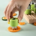 thumbnail image 4 of Juego de formas de cortadores de frutas y verduras para galletas, mini molde para galletas, cortadores de sándwich para hornear para niños, caja Bento y herramientas de decoración de alimentos, 4 of 5