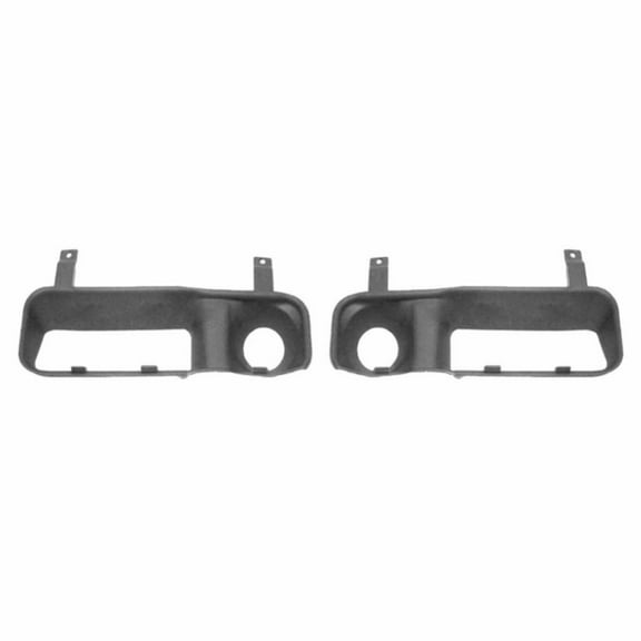 For Dodge Ram 1500/2500/3500 1999 2000 2001 2002 Headlight Door Driver and Passenger Side | Pair | CH1038101, CH1039101 | 55076601, 55076600