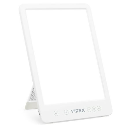 LED Light Therapy Lamp, VIPEX 10.3" Cordless Full Spectrum UV-Free Light Box