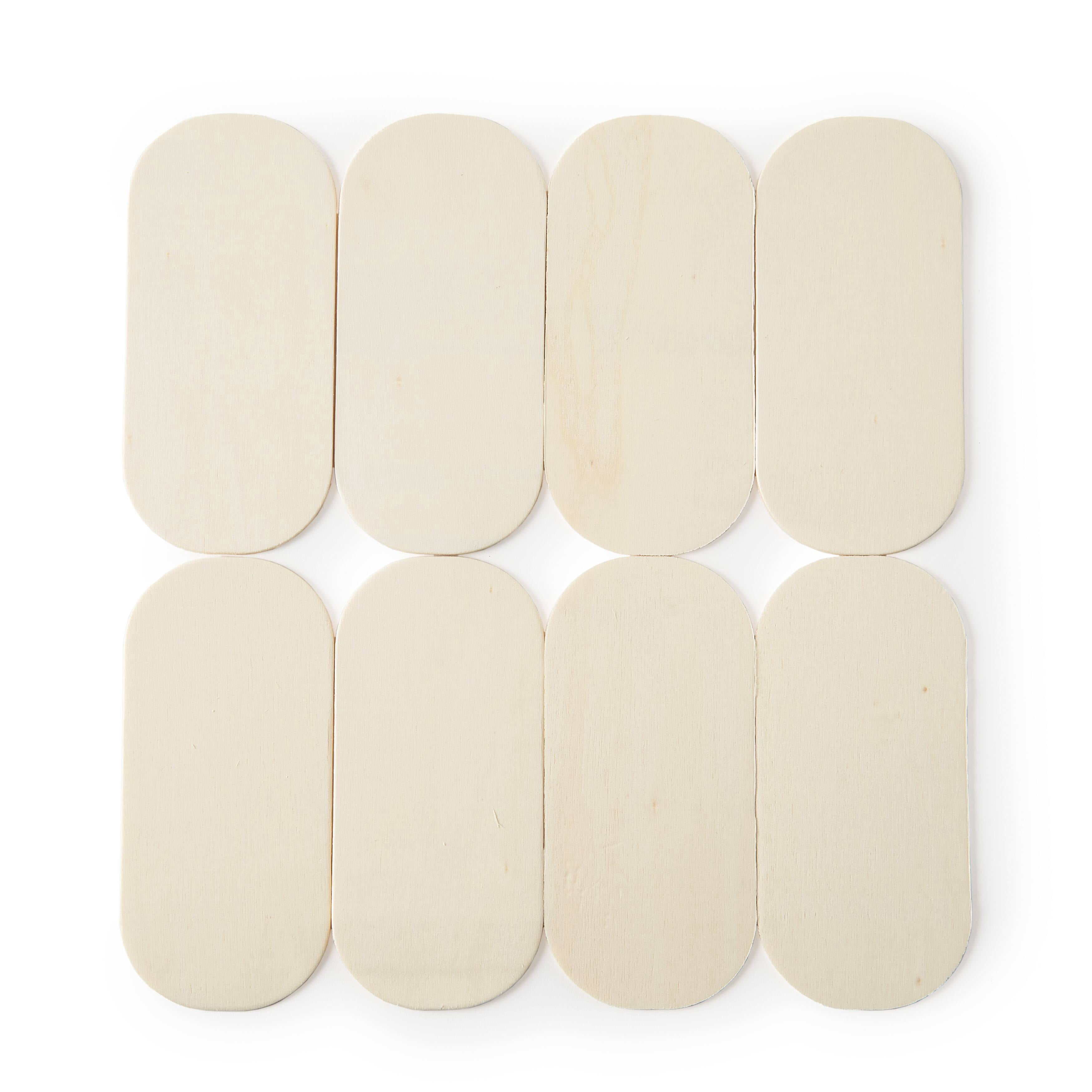 12 Packs: 8 ct. (96 total) Wide Craft Sticks by Creatology