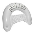 thumbnail image 3 of Rae Dunn: Drift Away Chair Lounger -55"x36" Water & Pool Inflatable, CocoNut Float, Drifter & Relaxation Chair, Ages 8+, 3 of 10