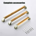 thumbnail image 5 of Wooden bathroom grab bars, shower tub handles, waterproof and non-slip safety grab bars for stairs and corridors, 5 of 5