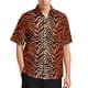 thumbnail image 4 of Camisa informal con estampado de rayas de piel de tigre para hombre, camisa hawaiana de vacaciones de manga corta, camiseta de gran tamaño para hombre, blusas, ropa, 4 of 5