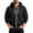 Black, variant on UVEASISHA Mens Full Zip Sweatshirt with Hood Color Block Drawstring Zipper Hoodies Big and Tall Casual Drop Shoulder Long Sleeve Athletic Jackets with Pockets Black L