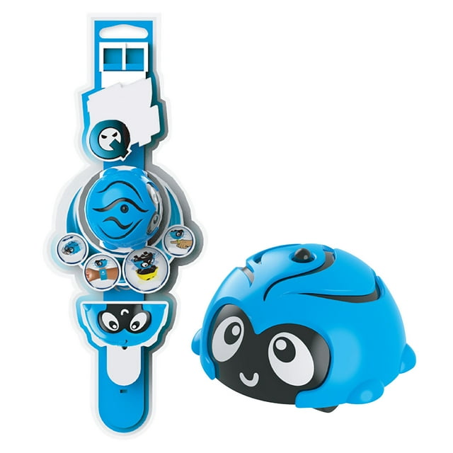 Big Save,HWRETIE Rotating Gyro Watch Car Toyspinning top Pull Back Car,Interactive Gift Educational Toys