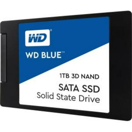 WD Blue WDS100T2B0A 1TB 3D NAND 2.5" SATA Internal Solid State Drive, Refurbished