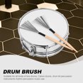 thumbnail image 4 of CTIRCHIU 1 Pair Brushes for Drumming with Multi Colored Maple Wood Handle for Jazz Performance, 4 of 8