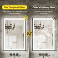thumbnail image 7 of Bathroom Mirrors 84x32 Inch Frameless LED Bathroom Mirror,Smart Mirror,Wall Mounted Bathroom Mirrors, 7 of 7