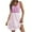 Pink, variant on Uaswgudfs ​Sleeveless V-Neck A-Line Midi Dress - Summer Dresses for Women 2025 Casual Sundress with Side Pockets & Lightweight Fabric Brown L