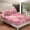 Hot Pink, variant on Erosebridal Dessert Donut Fitted Sheet Set Full, Cute Cake Bedding Full Size, Cartoon Decorative 3pcs（No Top Sheet）