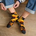 thumbnail image 3 of Pofeuu Vibrant Sunflower Blooms Print 30cm Socks, Adult Running Hiking Socks for Youth and Adult, 3 of 7