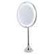 thumbnail image 2 of Espejo de maquillaje giratorio de 360 grados con aumento de 10x, ventosa y luz LED, 2 of 7